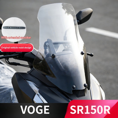 TFS Windshield VOGE SR150R Half Tone Front Windccreen Upgrade Deflector SR150R