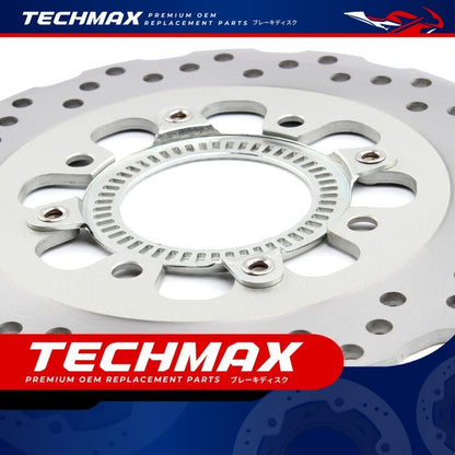 Techmax Brake Disc Suitable for Kawasaki Versys 650 motorcycles 2015-2023 Versys 650 Rear Brake Disc