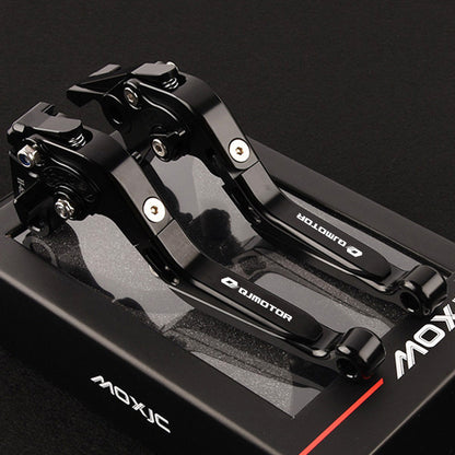 QJMOTOR SRK450RD SRK250RD SRK600RC Brake Clutch Lever Handlebar Foldable Extendable Motorcycle Parts