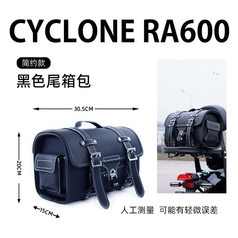 Cyclone RA600 Accessories Motorcycle Crash Bar Backrest Folding Rack for Cyclone RA 600 Side bag
