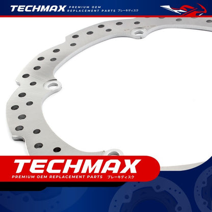 Techmax Brake Disc for Honda NC700S NC750S 12-19 Years Front and Rear Brake Disc Front and Rear Disc Brake