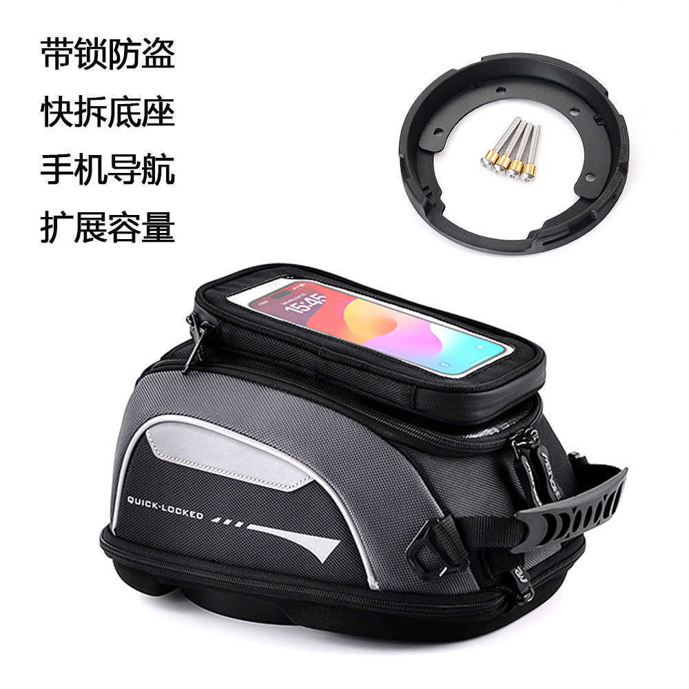 CUCYMA Motorcycle Quick Release Waterproof Tank Bag Fits for KTM 1290 Super Adventure T/R/S