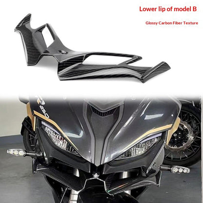 QJMOTOR SRK250R Modified Winglet Side Mirror Winglet Shark Fin Winglet Blade Side Winglet