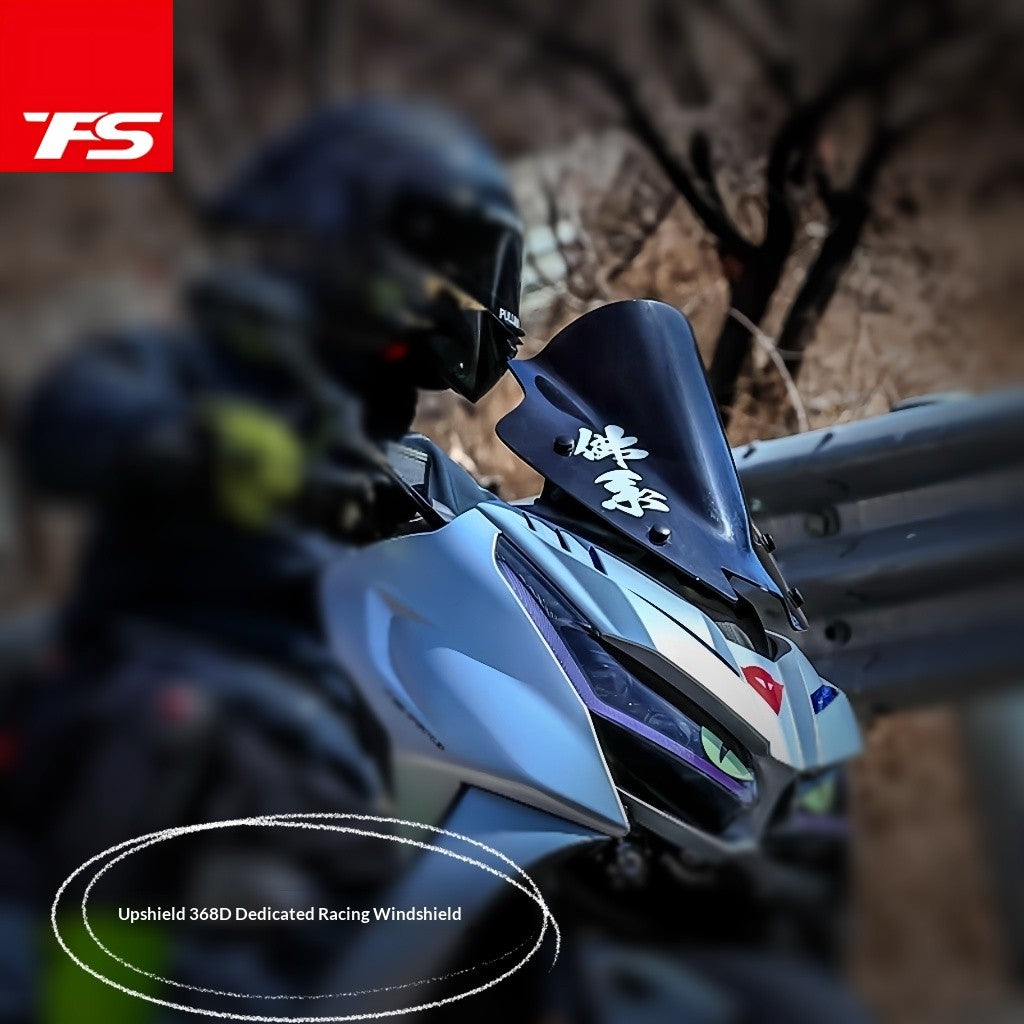 TFS ZONTES 368D Racing Windshield Upgrade Motorcycle Sport 368D Windscreen Accessory 368D Deflector