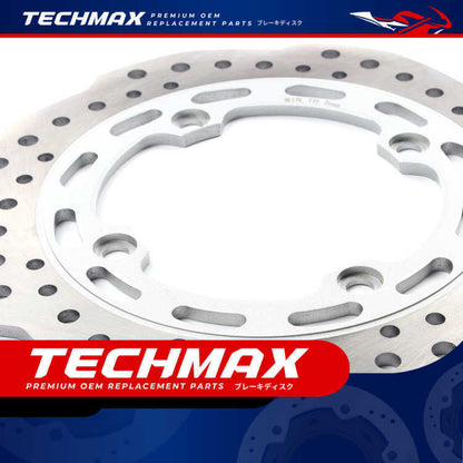 Techmax Brake Disc for Honda CRF1000L Crf1000adv Crf11000L Rear Brake Disc (CRF1100ADV CANNOT)