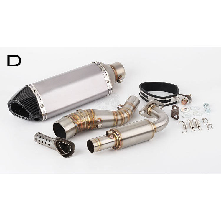 YAMAHA NMAX155 2014-2017 Power Boom Full System Exhaust Header Akrapovic Motorcycle Scooter Exhaust