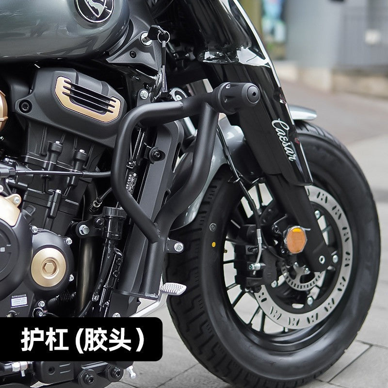 Cyclone RA600 Accessories Motorcycle Crash Bar Backrest Folding Rack for Cyclone RA 600 Side bag