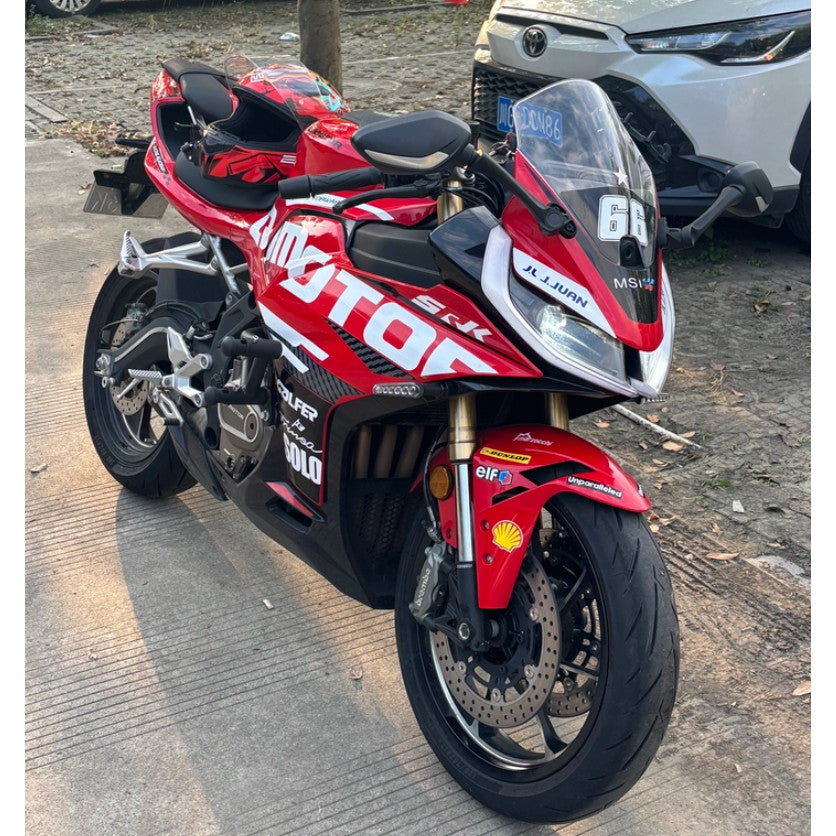 Qjmotor SRK450RR 250RD Motorcycle Body Sticker Decals Waterproof Mod Decoration Protective Film