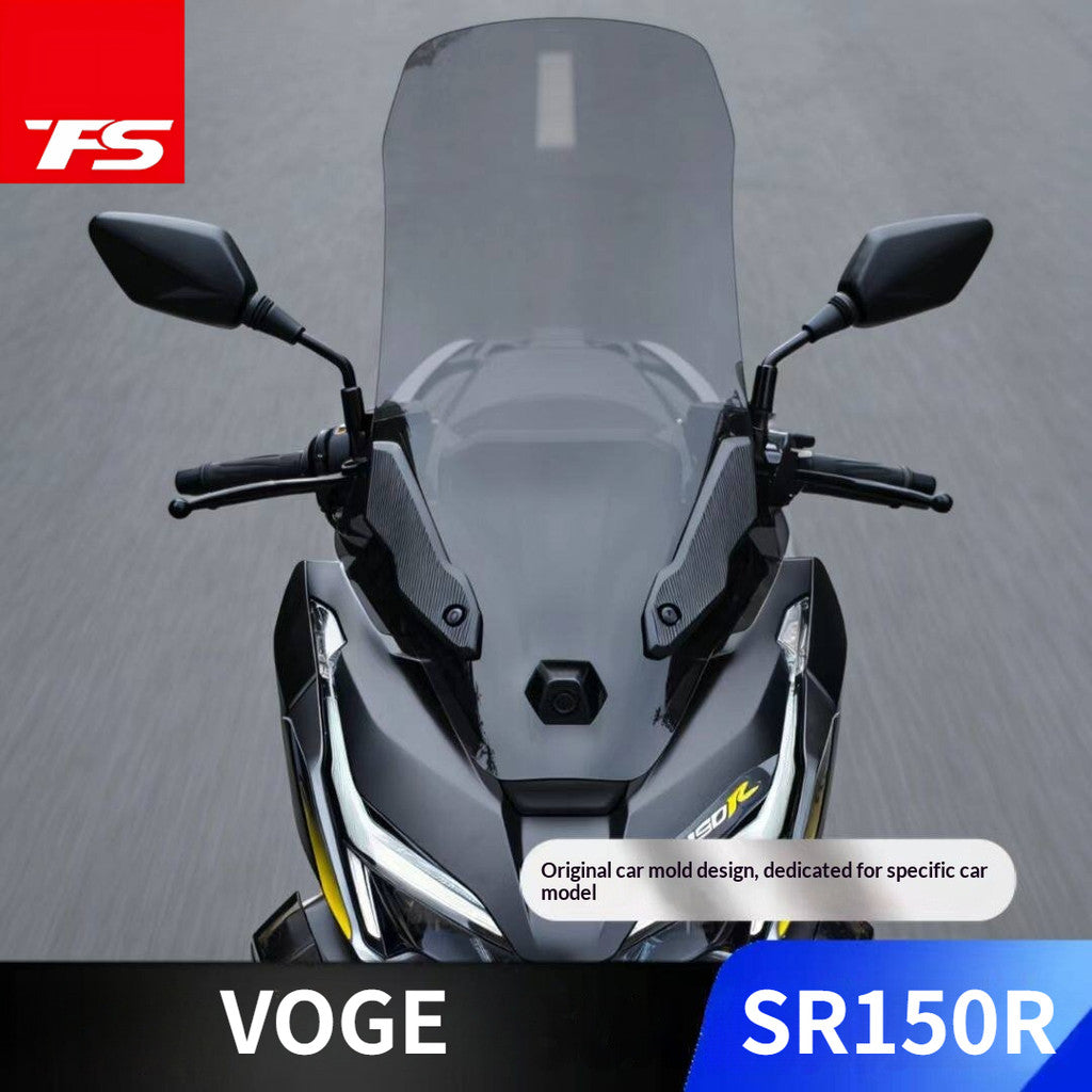 TFS VOGE SR150R Motorcycle Windshield Upgrade Front Windscreen SR150R Deflector Protector Screen