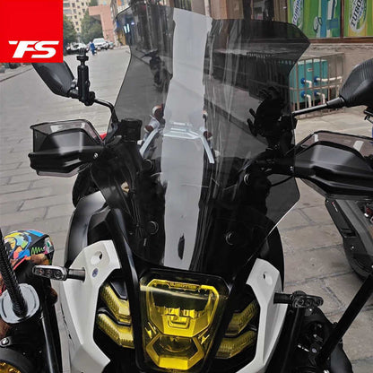 TFS Front Windshield For QJmotor SVT650 Upgrade Height Windshield SVT 650 Windscreen Accessories