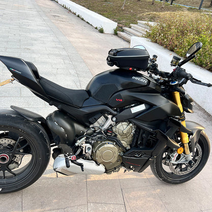 CUCYMA Motorcycle Quick Release Fuel Tank Bag Fit for Ducati Diavel Big Devil Panigale   Buckle V2v4