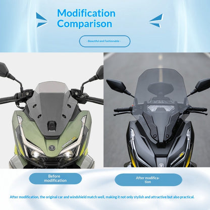 TFS VOGE SR150R Windshield Xmax Style Design Windscreen SR150R Deflector Motorcycle Windshield
