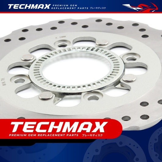 Techmax Brake Disc Suitable for Kawasaki Versys 650 motorcycles 2015-2023 Versys 650 Rear Brake Disc