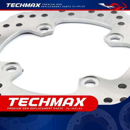 Techmax Brake Disc for Kawasaki Er6n Er6f Kle650 Rear Brake Disc Rear Disc Brake