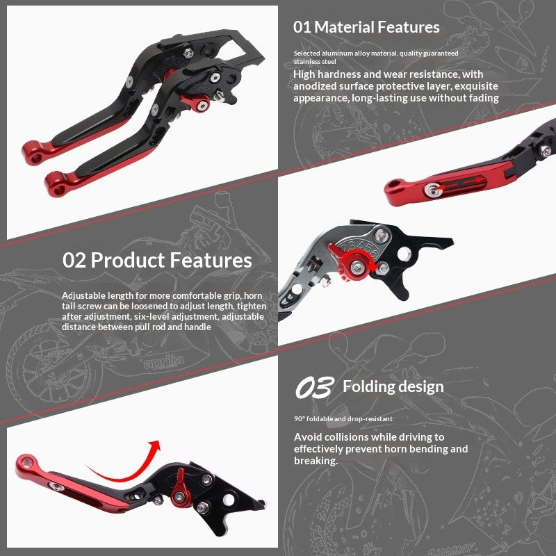 SYM ADXTG400 Brake Lever Parking Pin Modified Folding Brake Lever Handbrake Accessories ADXTG 400