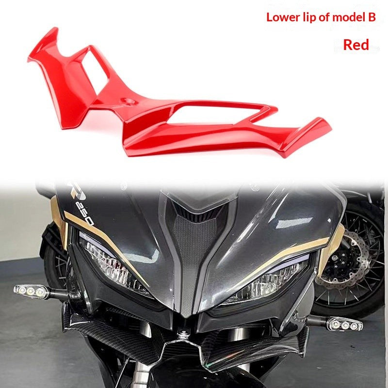 QJMOTOR SRK250R Modified Winglet Side Mirror Winglet Shark Fin Winglet Blade Side Winglet