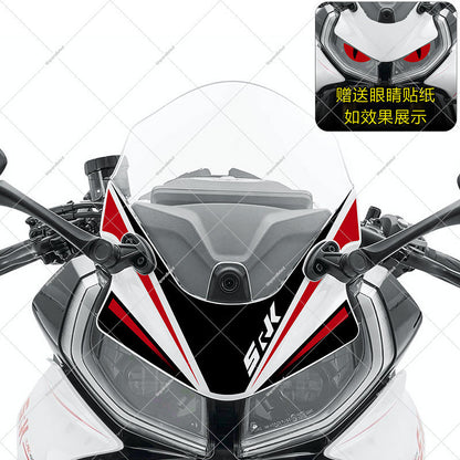 Qjmotor SRK450RR 250RD Motorcycle Body Sticker Decals Waterproof Mod Decoration Protective Film