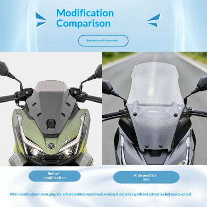 TFS Windshield VOGE SR150R Half Tone Front Windccreen Upgrade Deflector SR150R