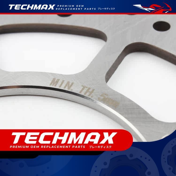 Techmax Brake Disc for Kawasaki GTR1400 07-21 Rear Brake Disc Rear Disc Brake