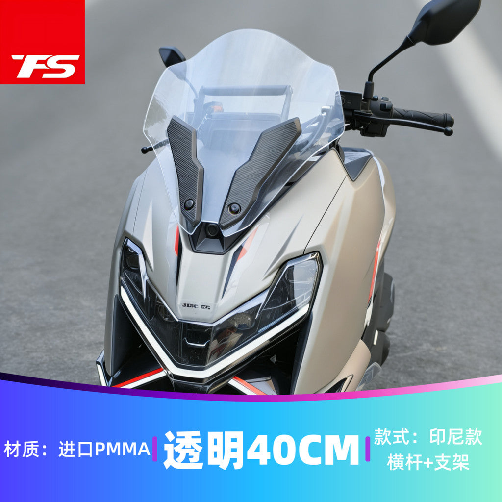 TFS ZONTES 150X Windshield Racing Windshield Crossbar Front Cover Zontes 150X Windshield