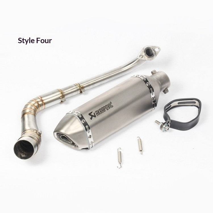 Yamaha NMAX155 V1 V2 V3 Front Header Full System Motorcycle Scooter Exhaust V1 Nmax V2 V3 Akrapovic