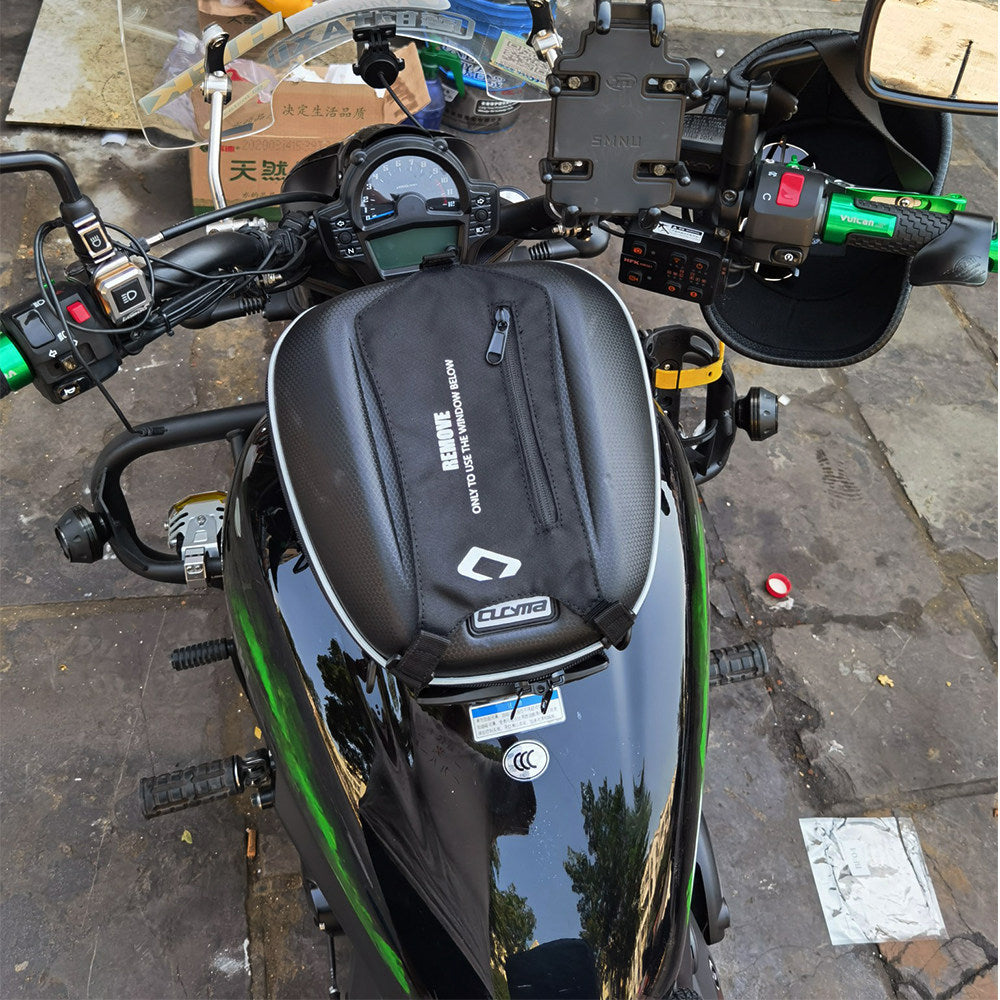 CUCYMA Motorcycle with Lock Quick Release Fuel Tank Bag Fit for Kawasaki Z1000/R Z1000SX Er6n Er6f