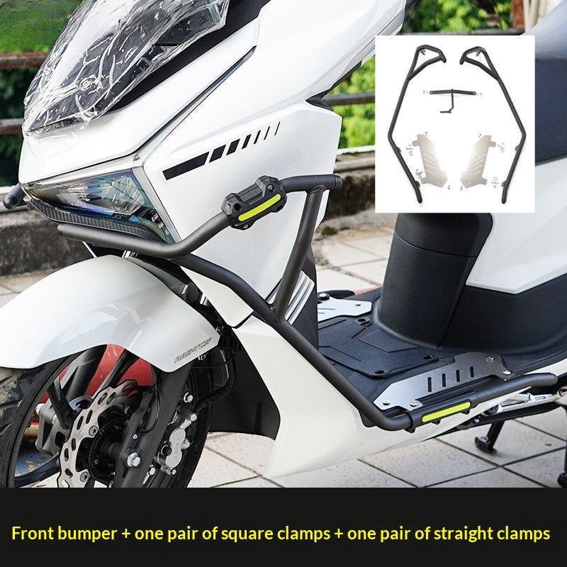 Wmotor Island 150 Crash Bar Front Rear Crash Bar Box Rack Tail Box Bracket Holder Accessories Parts