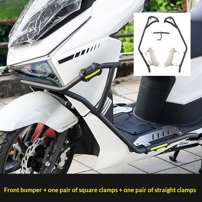 Wmotor Island 150 Crash Bar Front Rear Crash Bar Box Rack Tail Box Bracket Holder Accessories Parts
