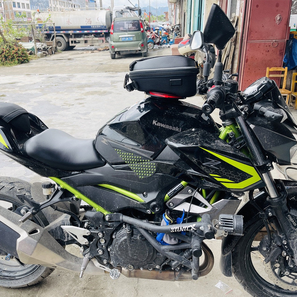 CUCYMA Motorcycle with Lock Quick Release Fuel Tank Bag Fit for Kawasaki Z1000/R Z1000SX Er6n Er6f