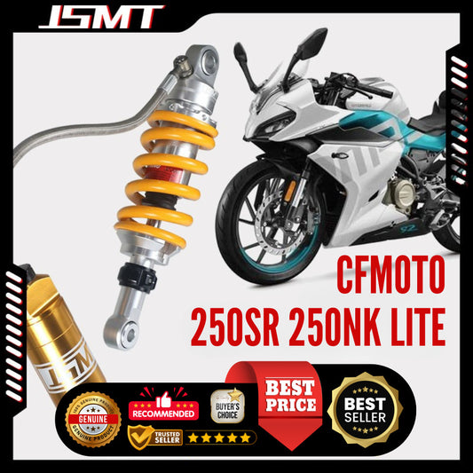 JSMT CFMOTO 250SR 250NK LITE Motorcycle Shock Absorber 3 Adjustable Pre-load Nitrogen Absorber