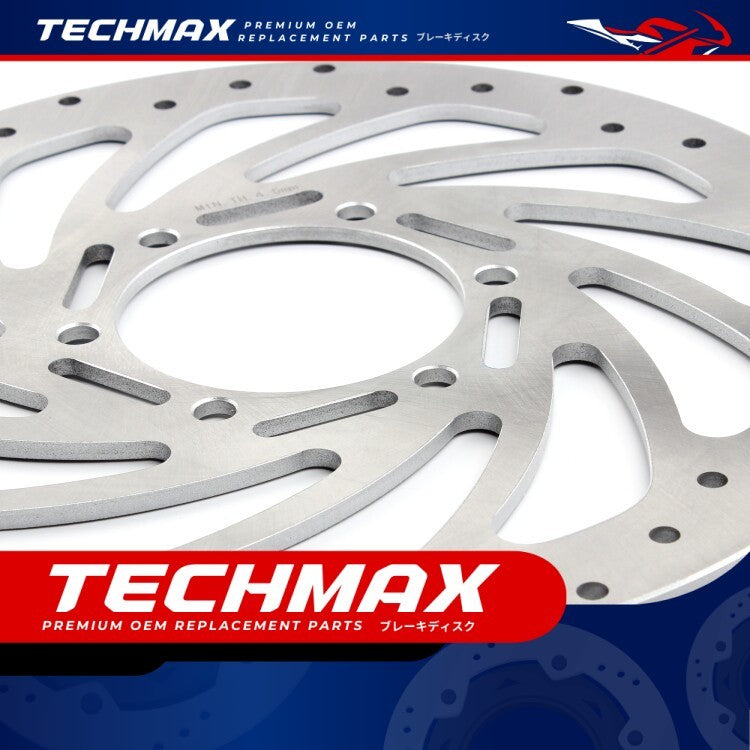 Techmax Brake Disc for KTM RC390 17-20 Years Front and Rear Brake Disc (Duke250/RC250 Cannot!)