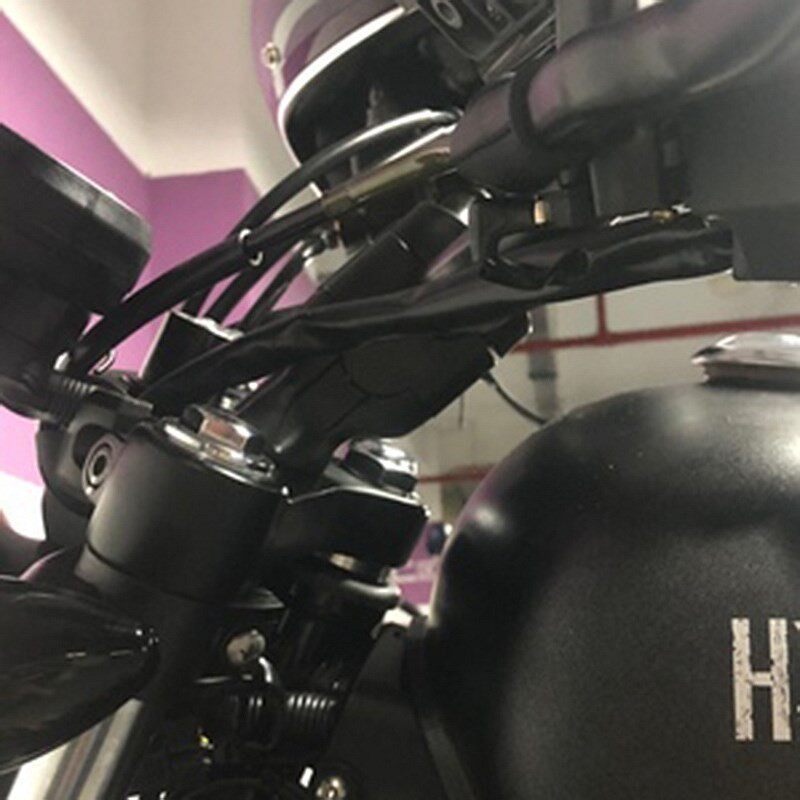 QJMOTOR SRV250/AMT Riser Modified Motorcycle Handlebar Height Increaser SRV250 Handlebar Riser