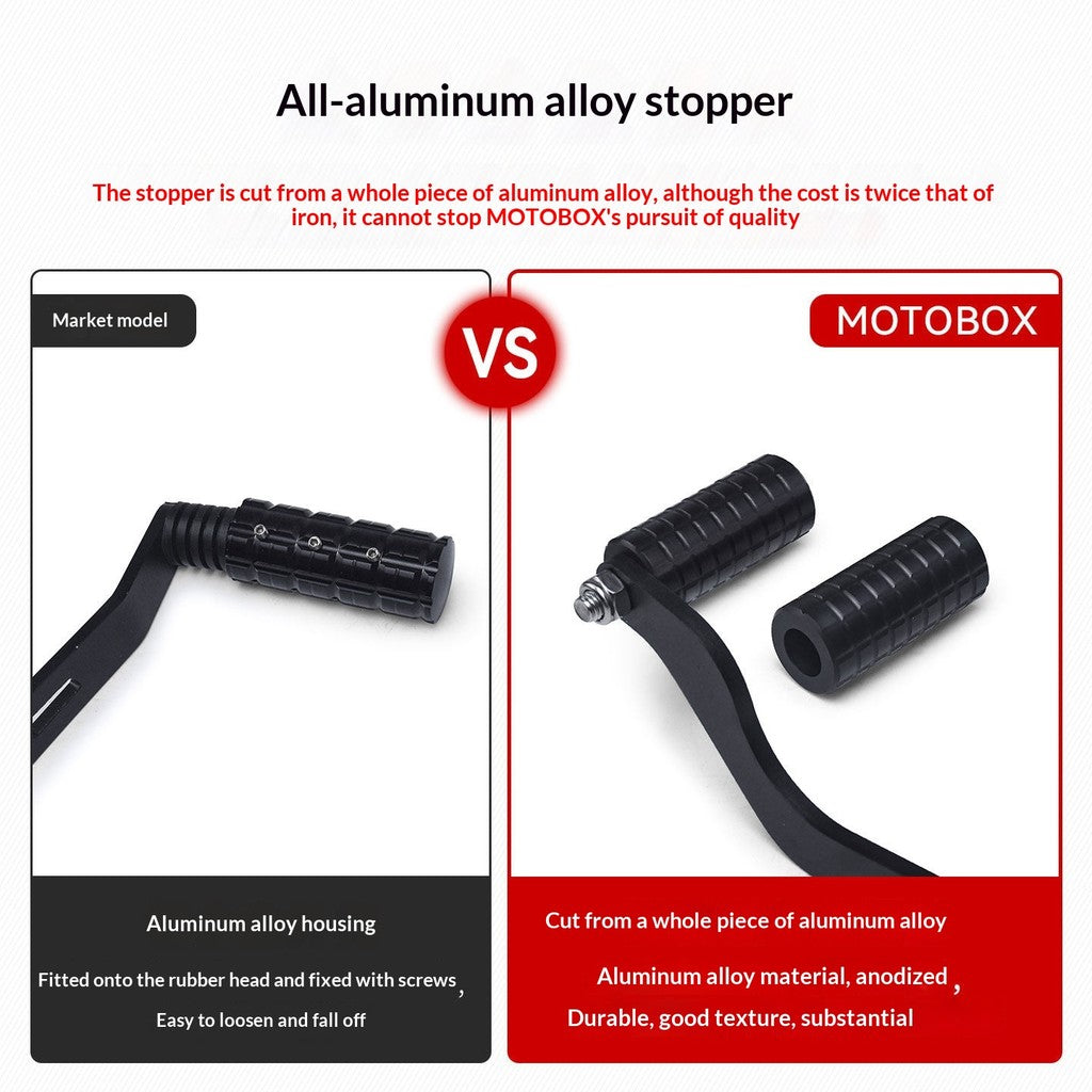 Cyclone RA600 Modified Gear Shift Lever Front Rear Pedal Extension Non-slip Foot Plate Parts