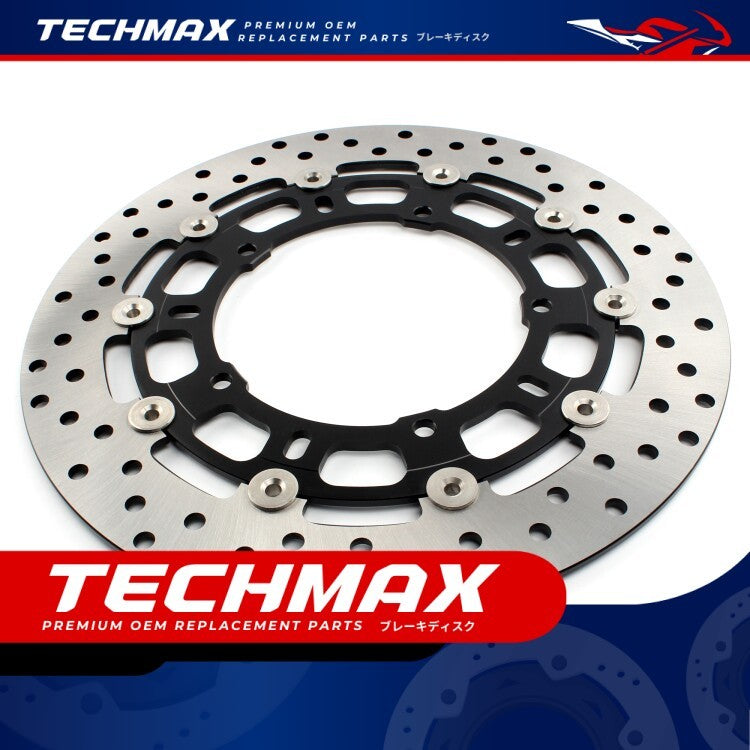Techmax Brake Disc for Yamaha R6 2005-2016 Years Brake Disc Front Brake Disc