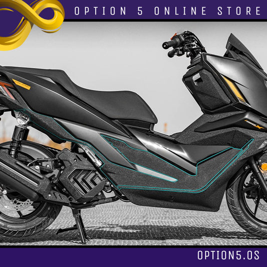 Suitable for 2026 Zontes 150X Armor Sticker Motorcycle Body Film Carbon Fiber Stickers  Zontes 150X