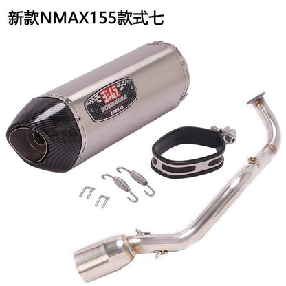 Yamaha NMAX155 V1 V2 V3 Front Header Full System Motorcycle Scooter Exhaust V1 Nmax V2 V3 Akrapovic