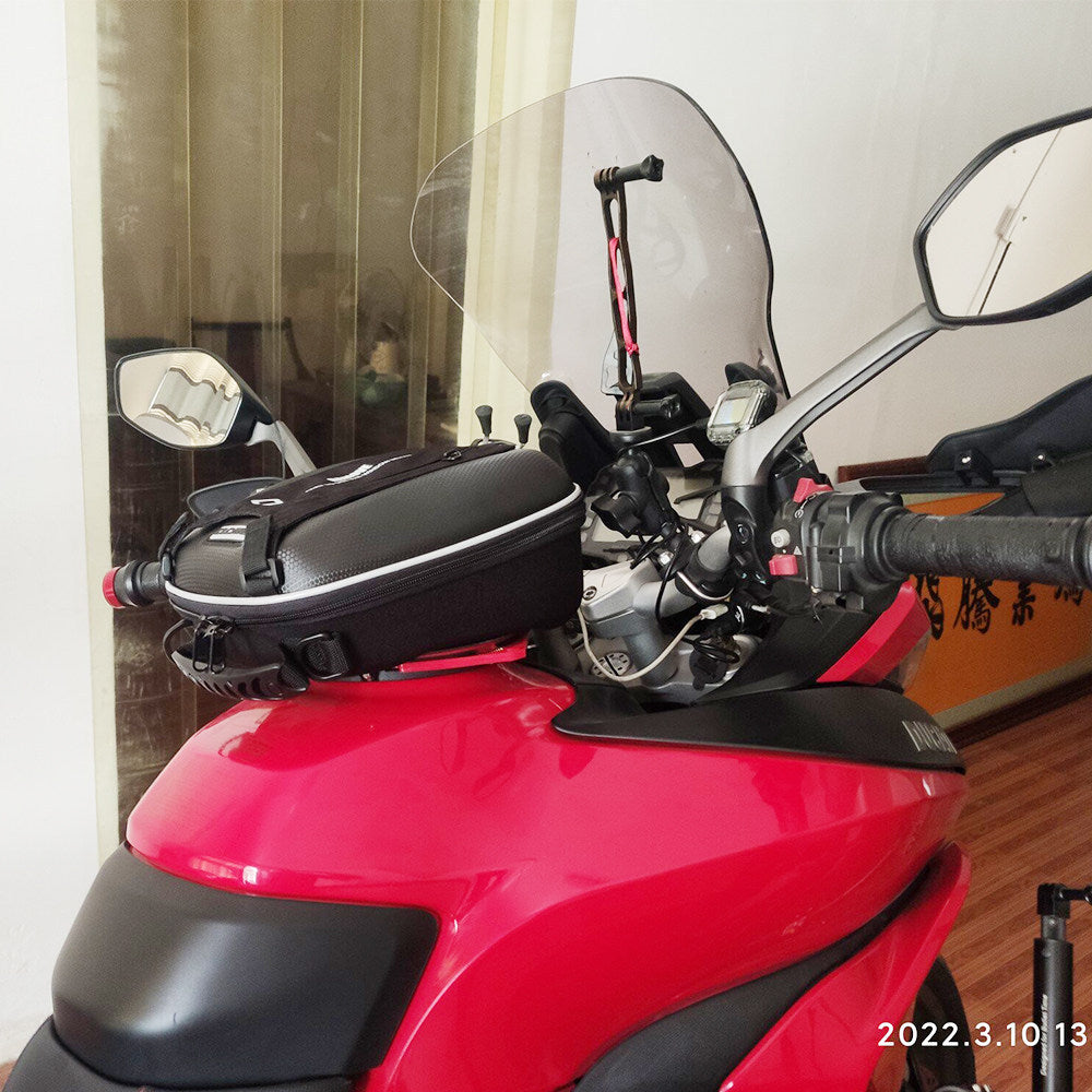 CUCYMA Motorcycle Quick Release Fuel Tank Bag Fit for Ducati Monster 1200S Speed Supersport 950