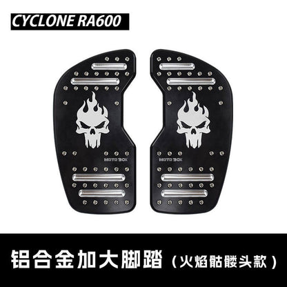Cyclone RA600 Modified Gear Shift Lever Front Rear Pedal Extension Non-slip Foot Plate Parts