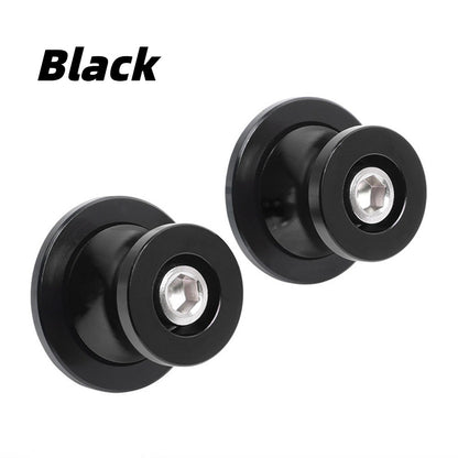 CNC Motorcycle Swing Arm Bobbin Screws Yamaha Honda Kawasaki Paddock Bobbin 6M 8M 10M Lift Spools