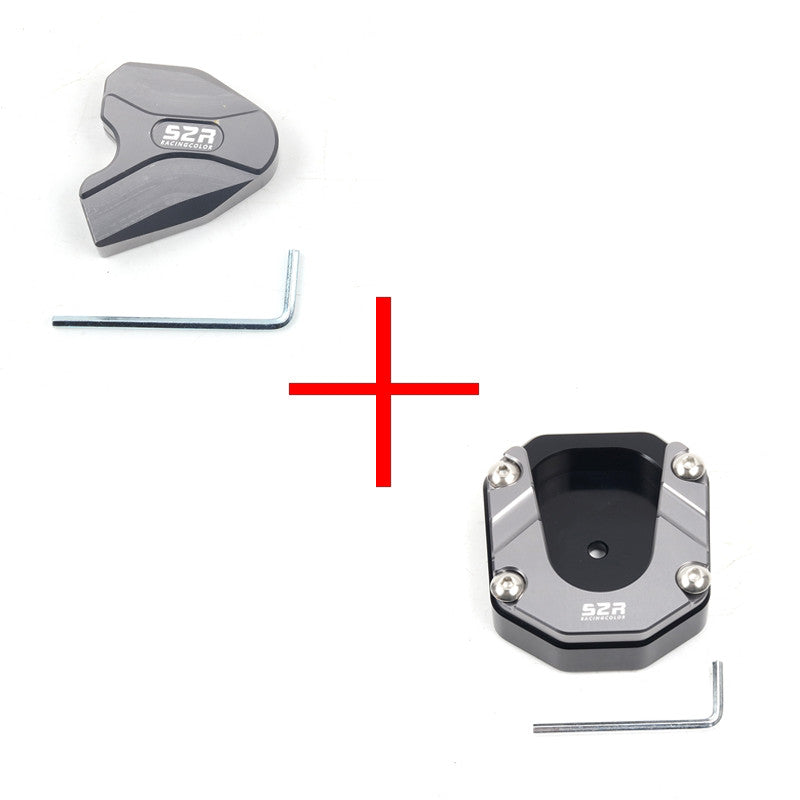 VOGE SR3 SR250GT Kickstand Enlarger & Anti-Slip Seat Cover Mods For New Model Motorbike