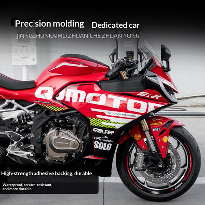 Qjmotor SRK450RR 250RD Motorcycle Body Sticker Decals Waterproof Mod Decoration Protective Film