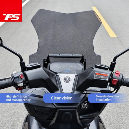 TFS VOGE SR150R Windshield Plate Cover Crossbar Bracket Windshield Deflector SR150R Windscreen