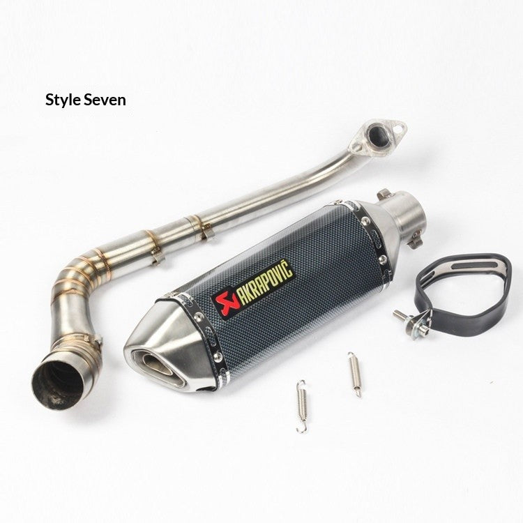 Yamaha NMAX155 V1 V2 V3 Front Header Full System Motorcycle Scooter Exhaust V1 Nmax V2 V3 Akrapovic
