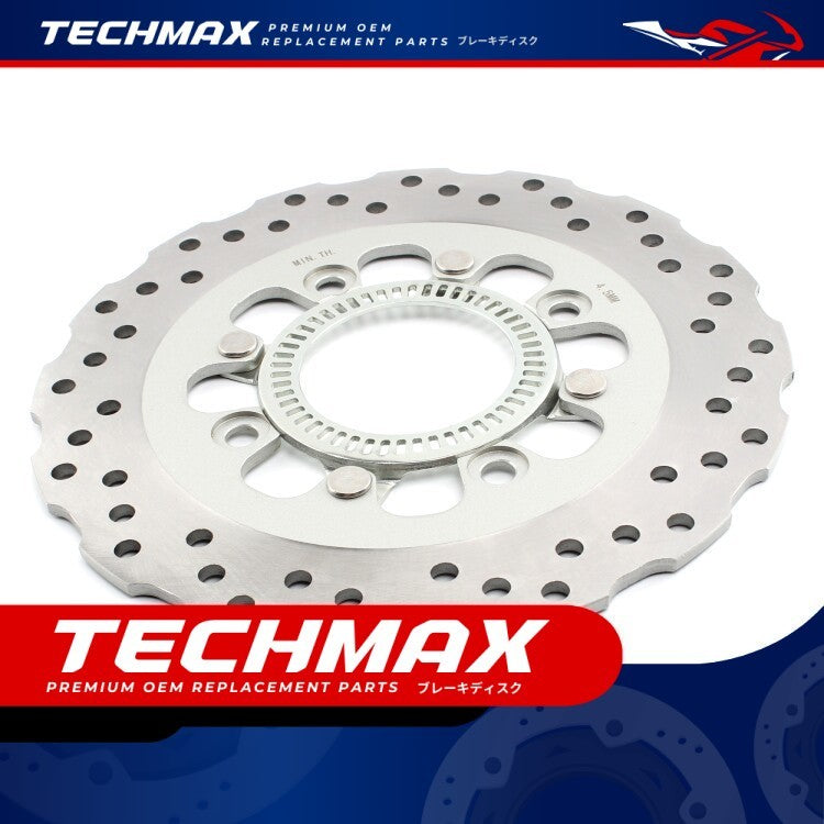 Techmax Brake Disc Suitable for Kawasaki Versys 650 motorcycles 2015-2023 Versys 650 Rear Brake Disc