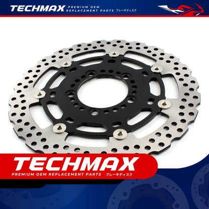 Techmax Brake Disc for Kawasaki Versys 1000 2012-2014 Front Brake Disc Front Brake Disc