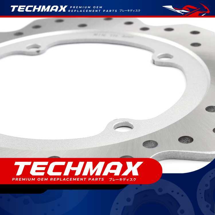 Techmax Brake Disc for Honda CB650F CBR650F Front and Rear Brake Disc Front and Rear Disc Brake