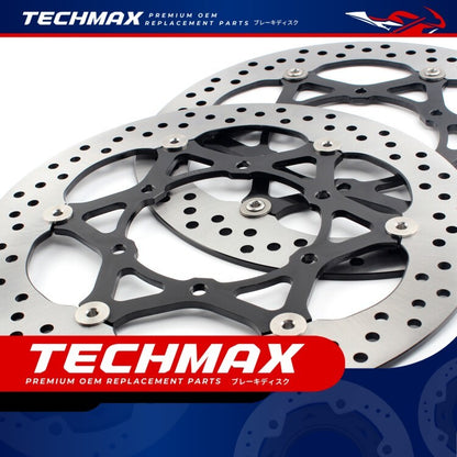 Techmax Brake Disc for Suzuki GSX-S1000S GSX-S1000GT Front Brake Disc Front Disc Brake Disc