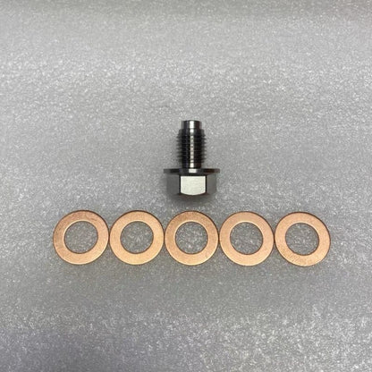 SYM ADXTG400 Engine Oil Upgraded Magnetic Screw Copper Gasket Filter Screw ADXTG 400 Stainless Steel