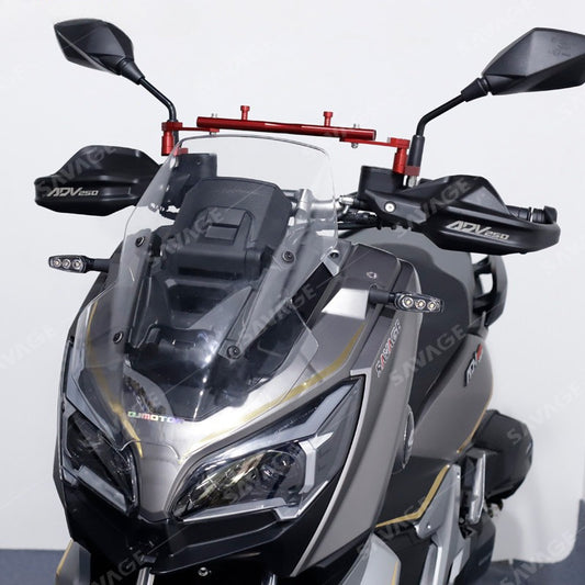Hand Guards for Qjmotor ATX250 250X Motorcycle Handlebar Lever Protector (Max turn touch windshield but still can lock)