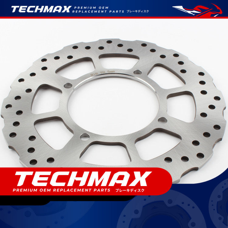 Techmax Brake Disc for Kawasaki GTR1400 07-21 Rear Brake Disc Rear Disc Brake
